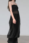 Marc le bihan gown tube top dress 21940-E21 BLACK